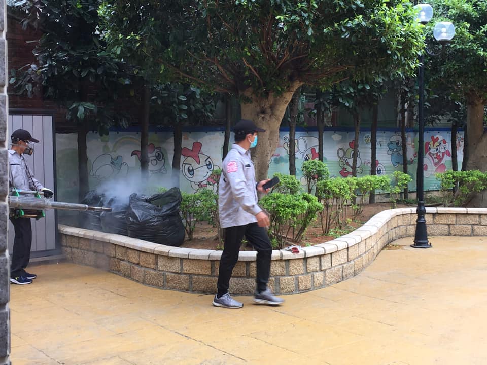 1100706  幼兒園環境大消毒