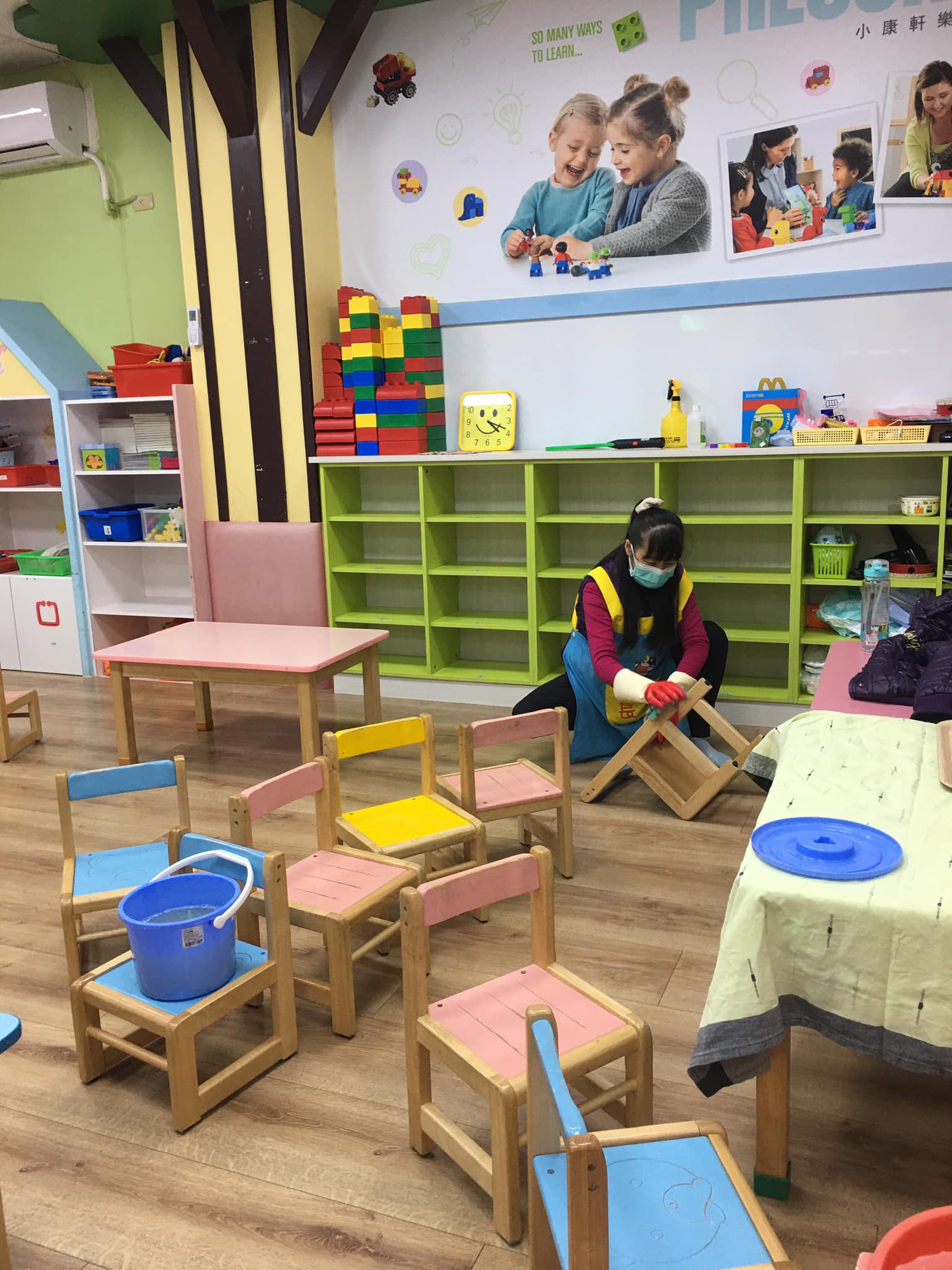 1100122  幼兒園環境清潔大掃除