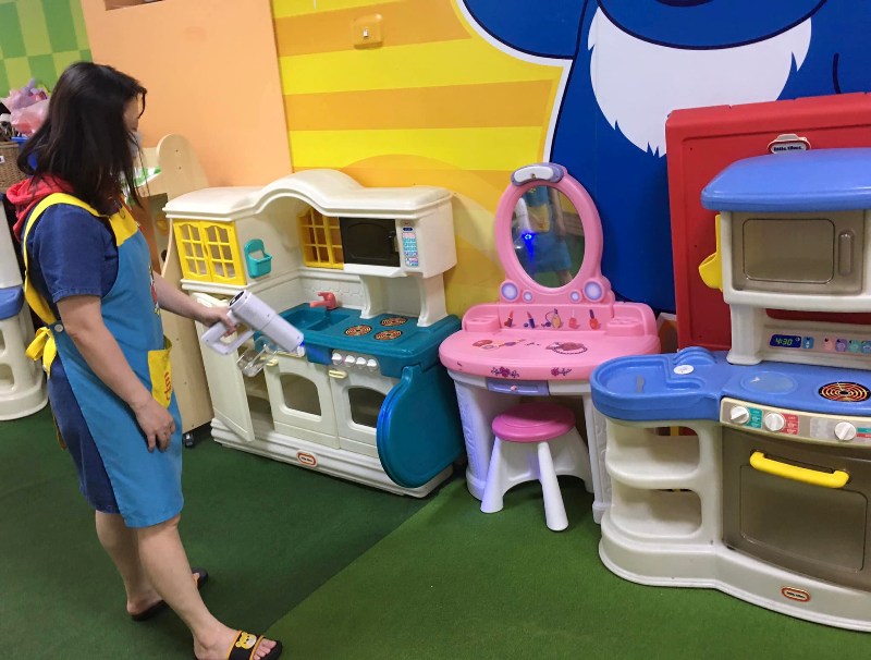 1110524 幼兒園環境消毒及宣導符合接種 COVID-19 疫苗資格者儘快接種疫苗